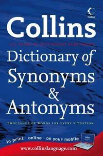 collins dictionary synonyms.